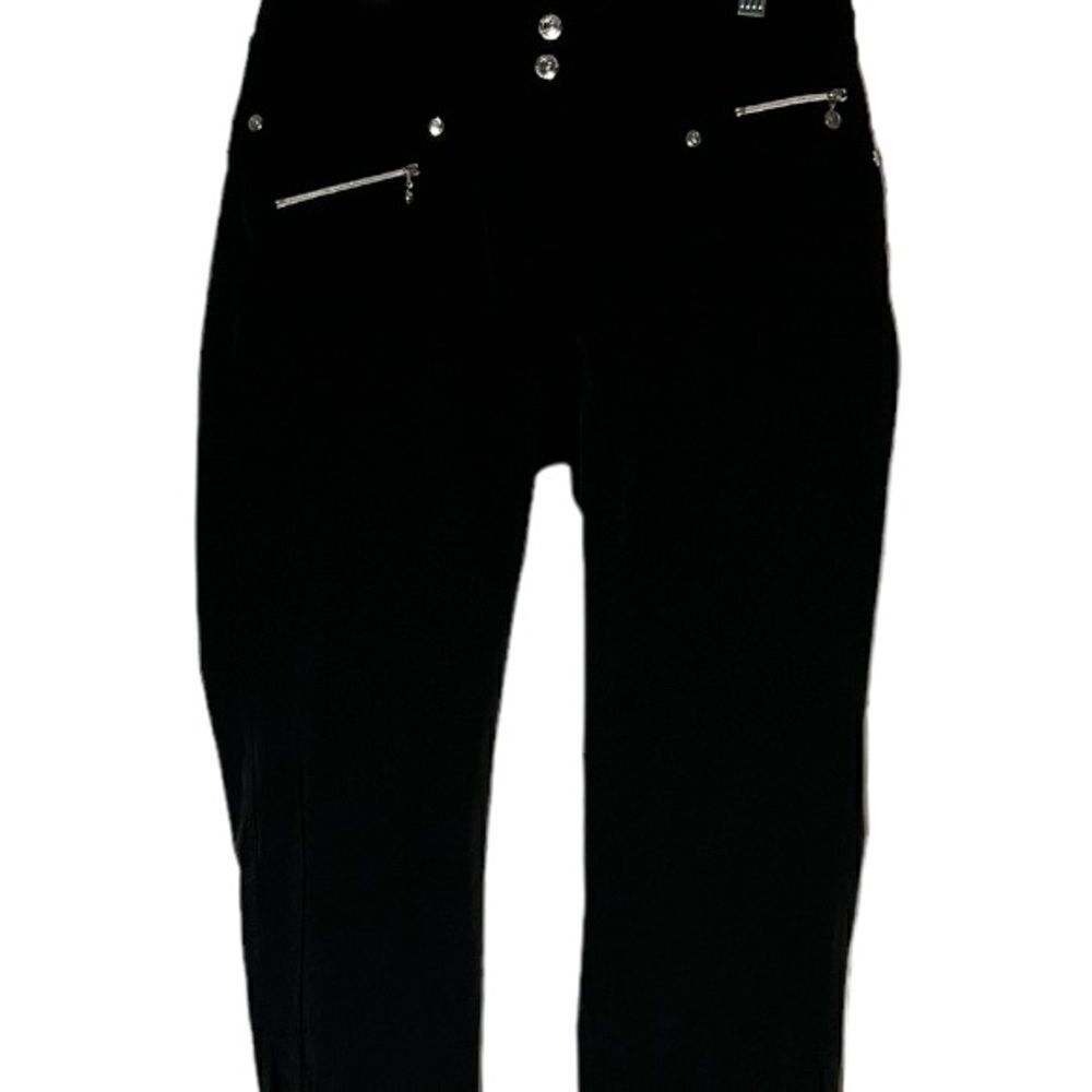 Daily Sports Black Miracle Capri Pants Size 4 - Picture 5 of 15